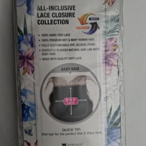 Ibiza Natural Virgin Human Hair Lace Closure - Dark Brown - Picture 7 of 11